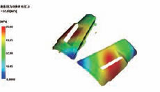 热流道模流分析图